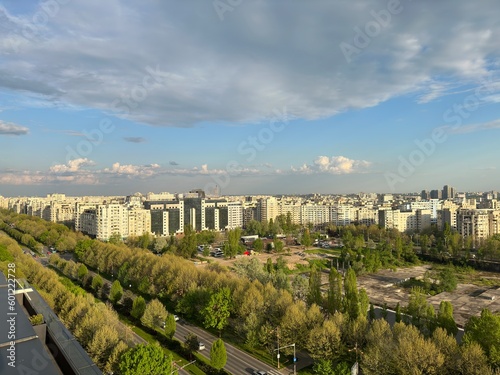 Fototapeta Naklejka Na Ścianę i Meble -  Bucharest Skyline