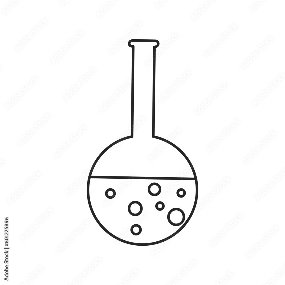 Equipment for chemical test collection. A container for scientific experiments.