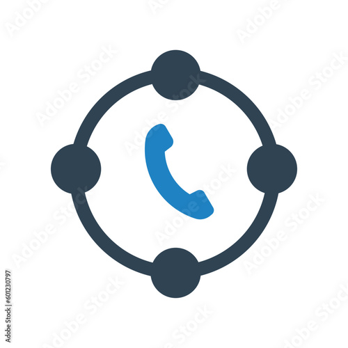 communication icon,contact,network . Social communication network.