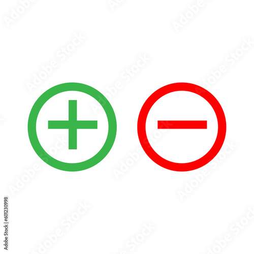 Plus and minuse icon,vector illustration. vector plus and minuse icon illustration isolated on White background.eps