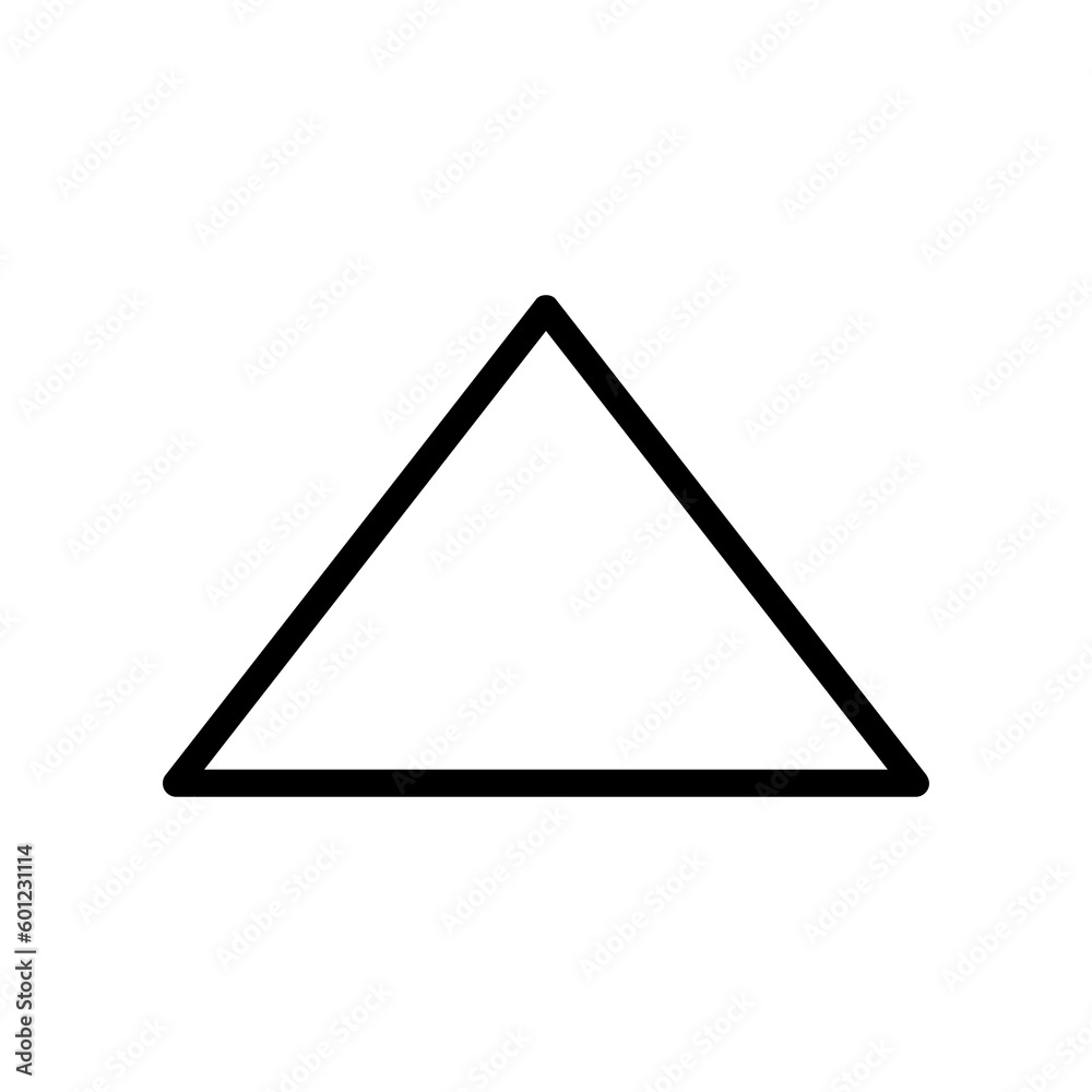 Triangle icon,vector illustration. vector triangle icon illustration isolated on White background.eps Triangle icon,vector illustration. vector triangle icon illustration isolated on White background.eps