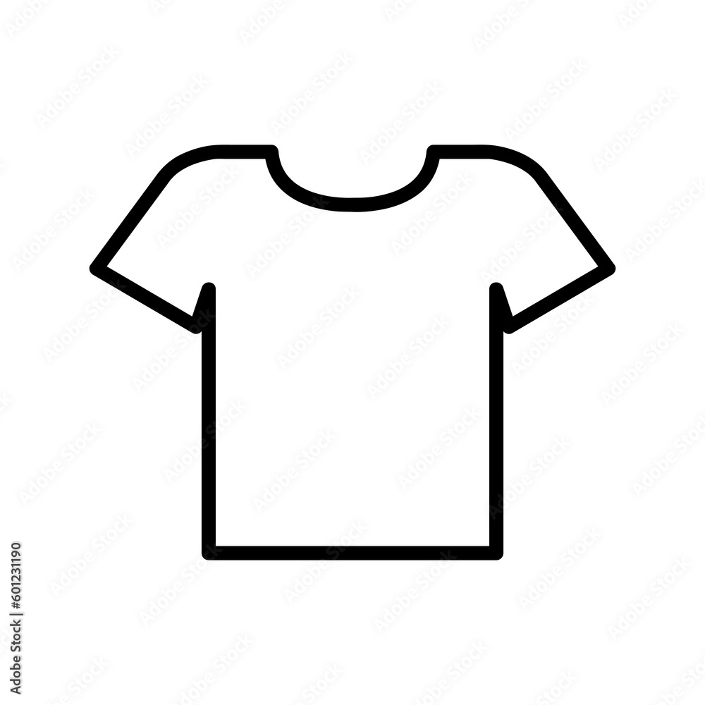 vector shirt icon illustration on white background vector shirt icon illustration on white background