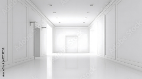 何もない真っ白な空間 © shin project