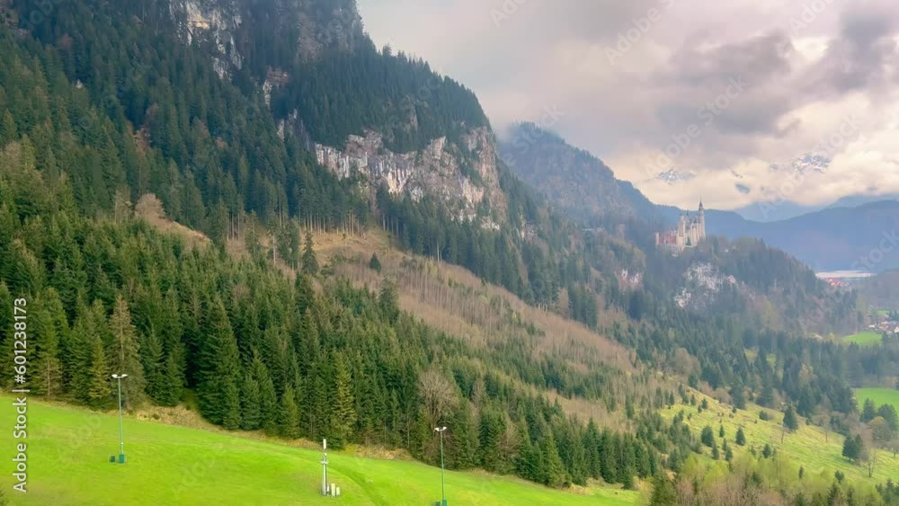 Beautiful valley in the Allgau Germany - travel photography