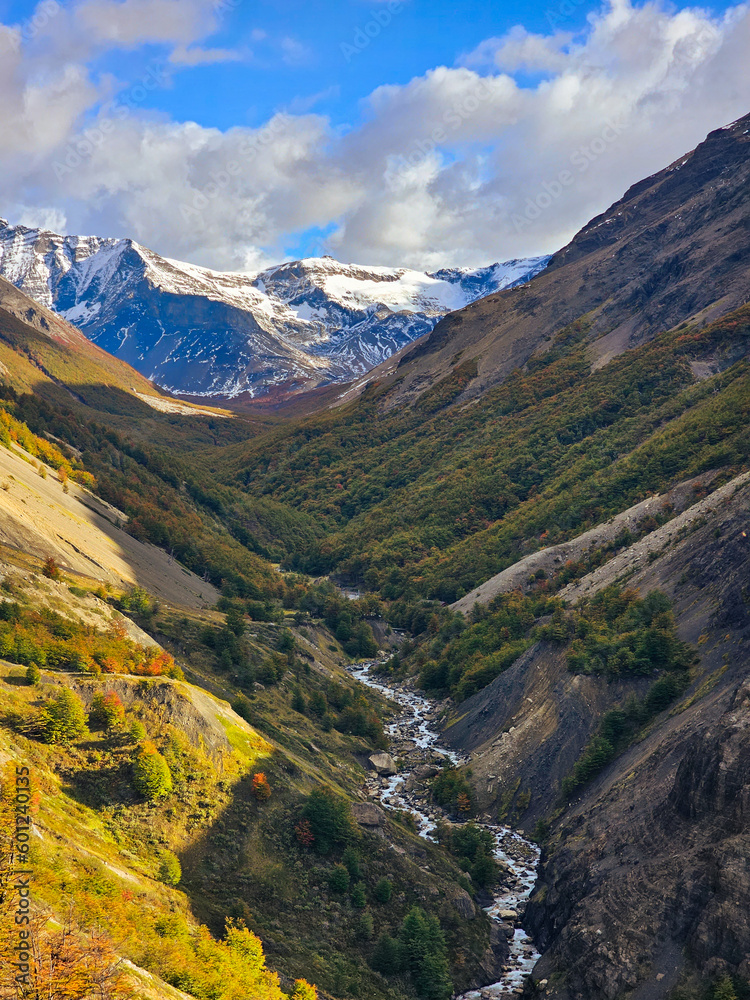 Fototapeta premium Mountains and nature in autumn
