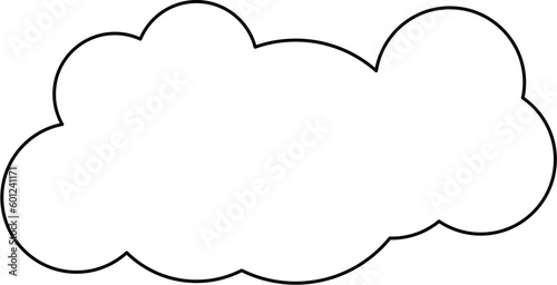 Cloud Outline Illustration