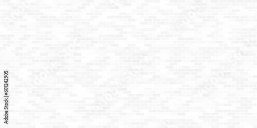 White brick wall texture seamless pattern. White mosaic marble bricks wall image. vector illustration