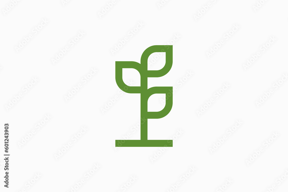 simple leaf tree logo vector premium design simple leaf tree logo vector premium design
