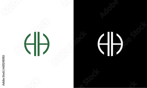 logo letter hh