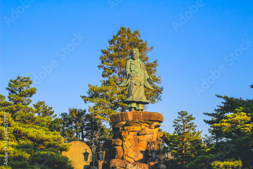 1 Nov 2013 the landscape of Kenroku Garden, Kanazawa, Japan photo