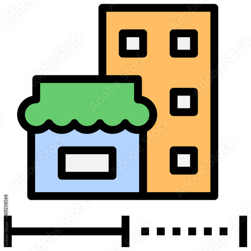 sme filled outline style icon