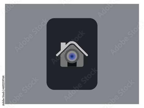 Security cam, cc tv video camera, street observe surveillance equipment front and side angle view. Secure guard eye and crime prevention isolated on white background.