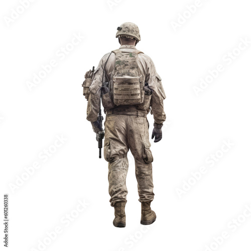 soldier in uniform