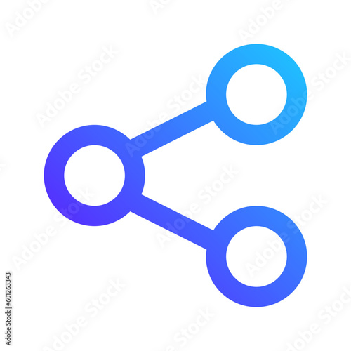 share gradient icon