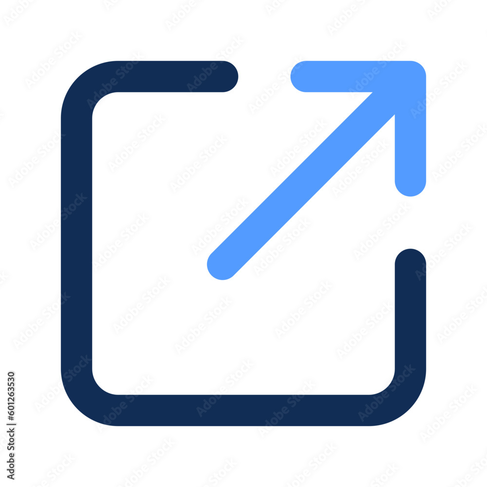 maximize outline color icon