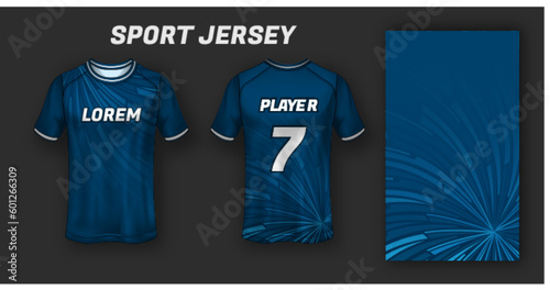 Sport jersey design fabric textile for sublimation
