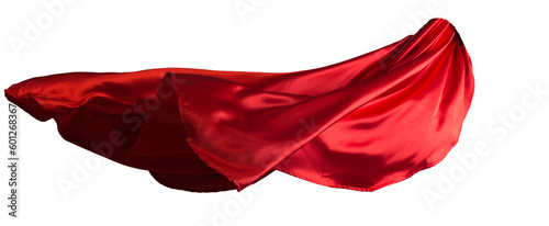Obraz na płótnie Red cloth flutters