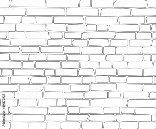 white brick wall texture