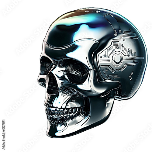 Human skull face highly detailed  © Pramod