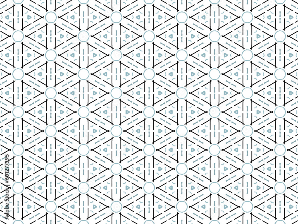 Blue Abstract Mandala or Ikat Wallpaper Pattern Background Blue Abstract Mandala or Ikat Wallpaper Pattern Background