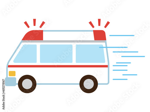 救急車のイラスト