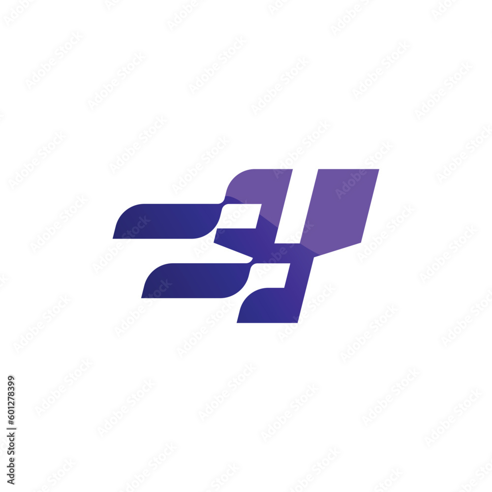 Dynamic alphabet Y logo Dynamic alphabet Y logo