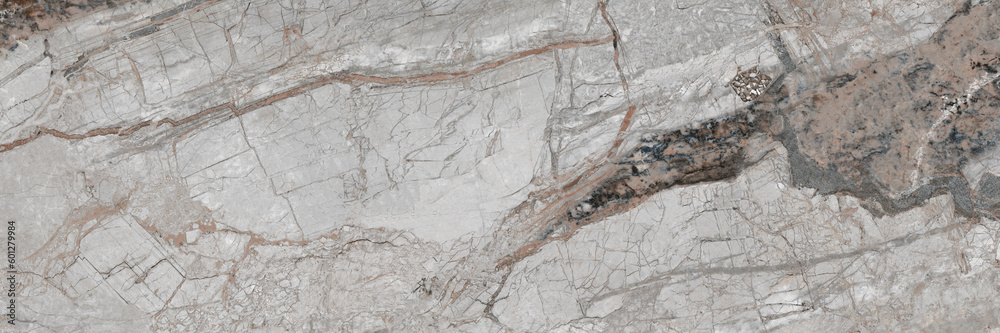 Fototapeta premium natural stone marble texture, quartz detail background