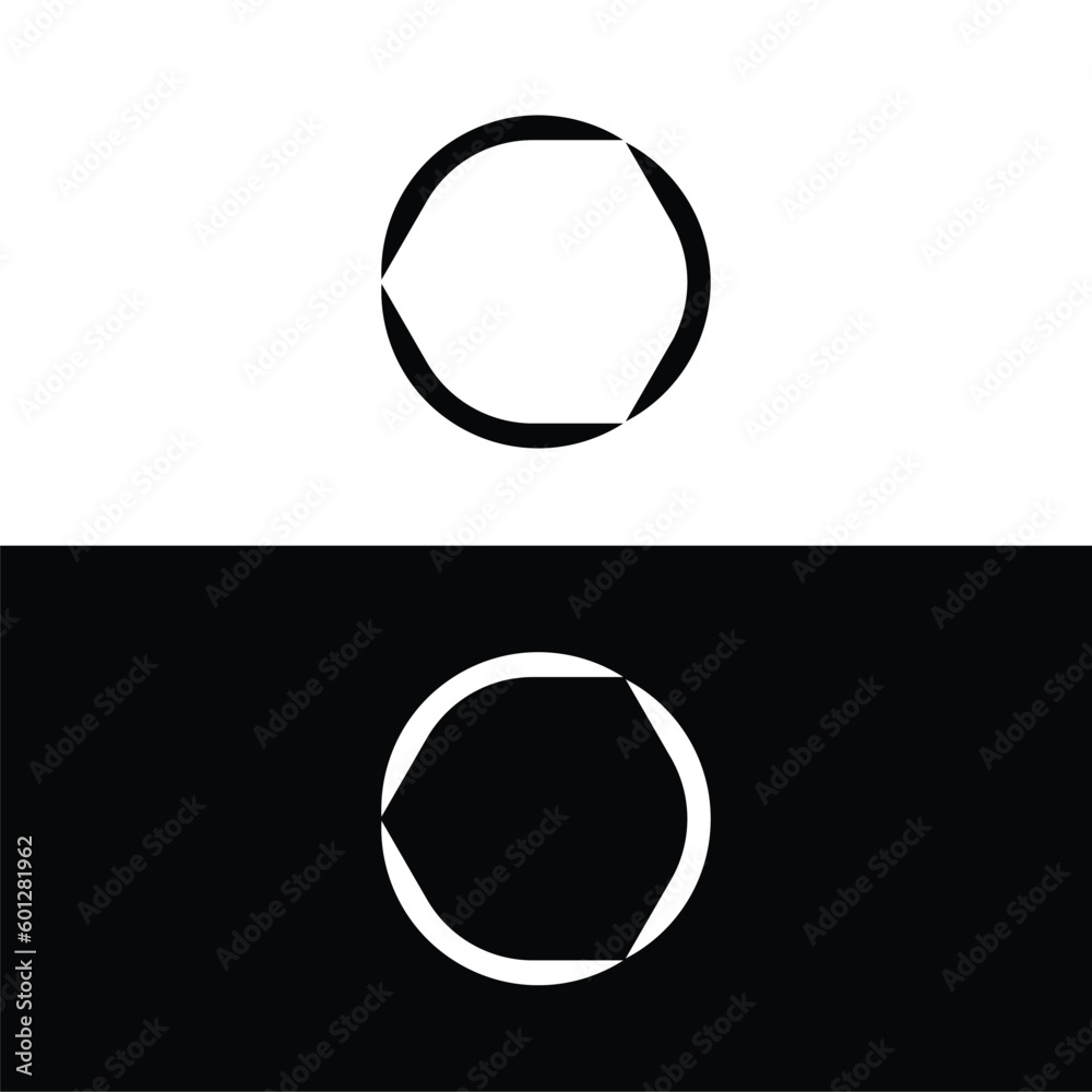 Obraz premium Circle vector logo template design