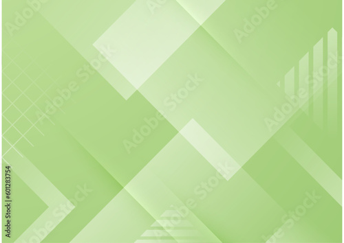 Minimalist style cover template with vibrant geometric shapes. Ideal design for social media, poster, cover, banner, flyer. Modern gradient soft green background vector set.