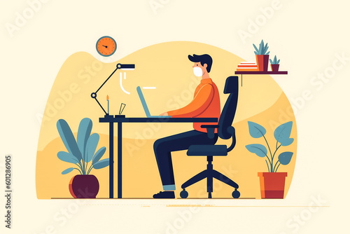 Homeoffice Ergonomie KI