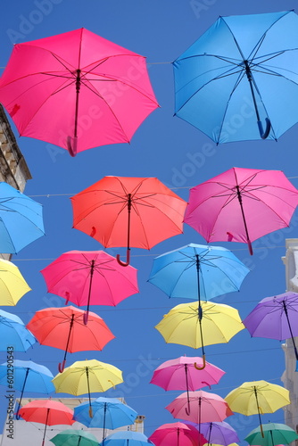 Colourful Umbrellas Portugal