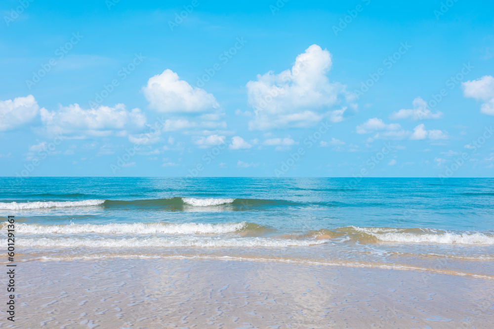 sea water and sky on a sunny day sea water and sky on a sunny day