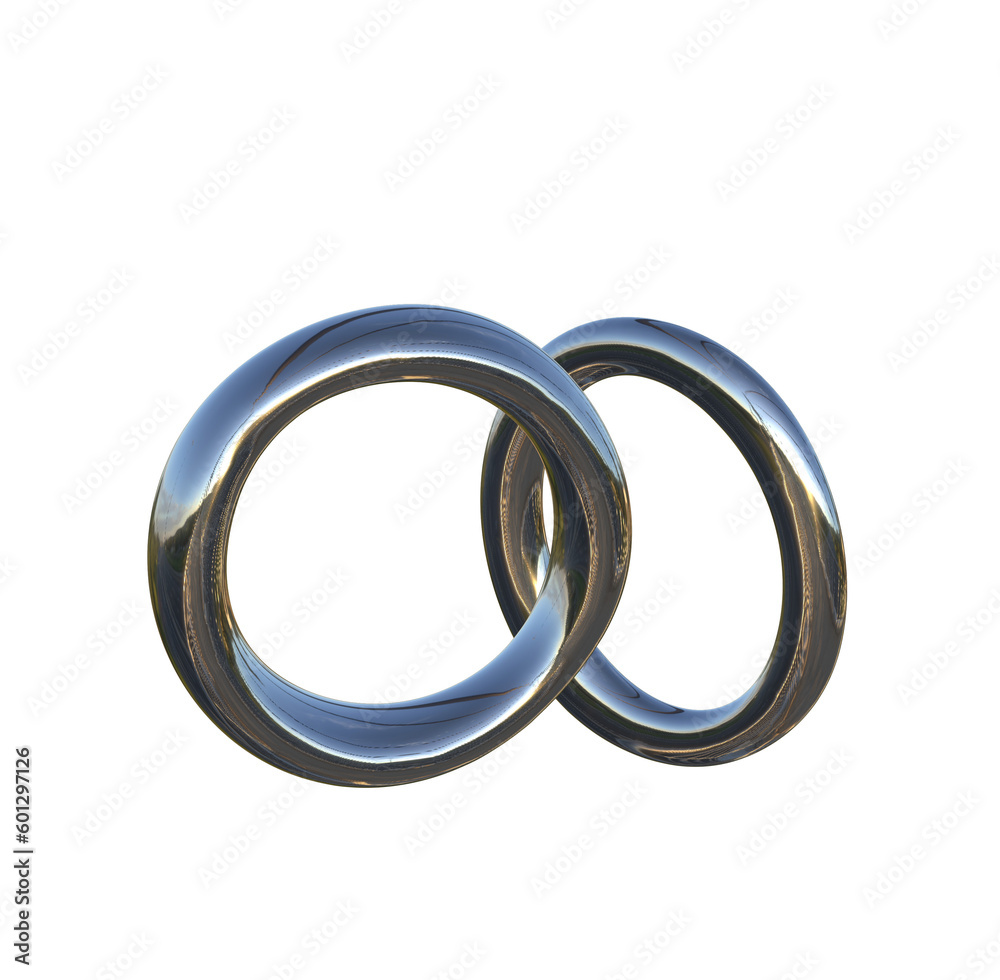 two silver rings
3D silver day on a transparent background two silver rings
3D silver day on a transparent background