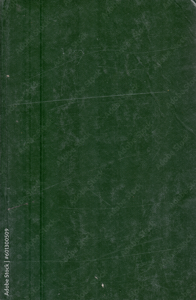 Fototapeta premium Vintage background of old book paper texture with scratches