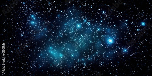 Starry sky. Beautiful illustration picture. Generative AI