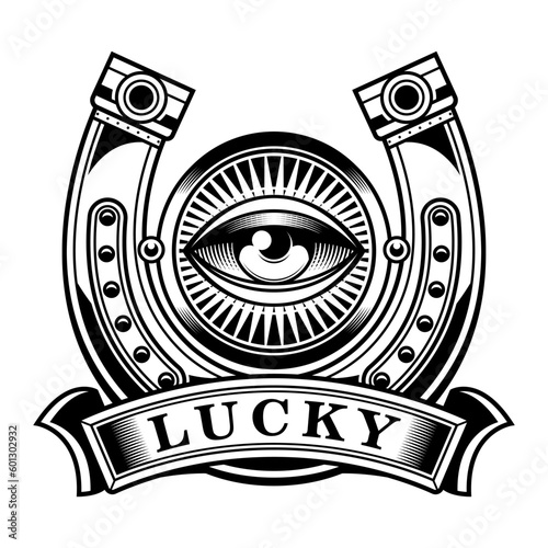lucky horseshoe logo