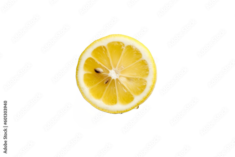 lemon slice isolated on white background lemon slice isolated on white background