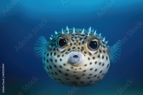 Defensive Pufferfish - AI Generated