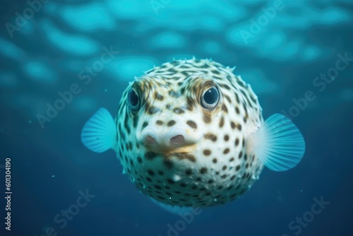 Defensive Pufferfish - AI Generated