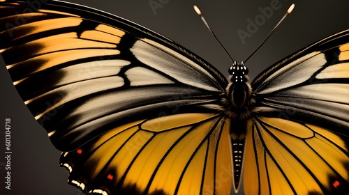 Close up macro shot of beautiful butterfly  © prasanth