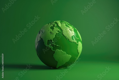 Green Planet Concept generative ai illustration
