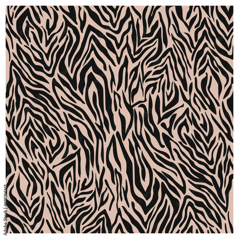 Big cat fur pattern. Decorative tiger pattern seamless vector illustration. Elegant and stylish background for fabric clothes. Big cat fur pattern. Decorative tiger pattern seamless vector illustration. Elegant and stylish background for fabric clothes.