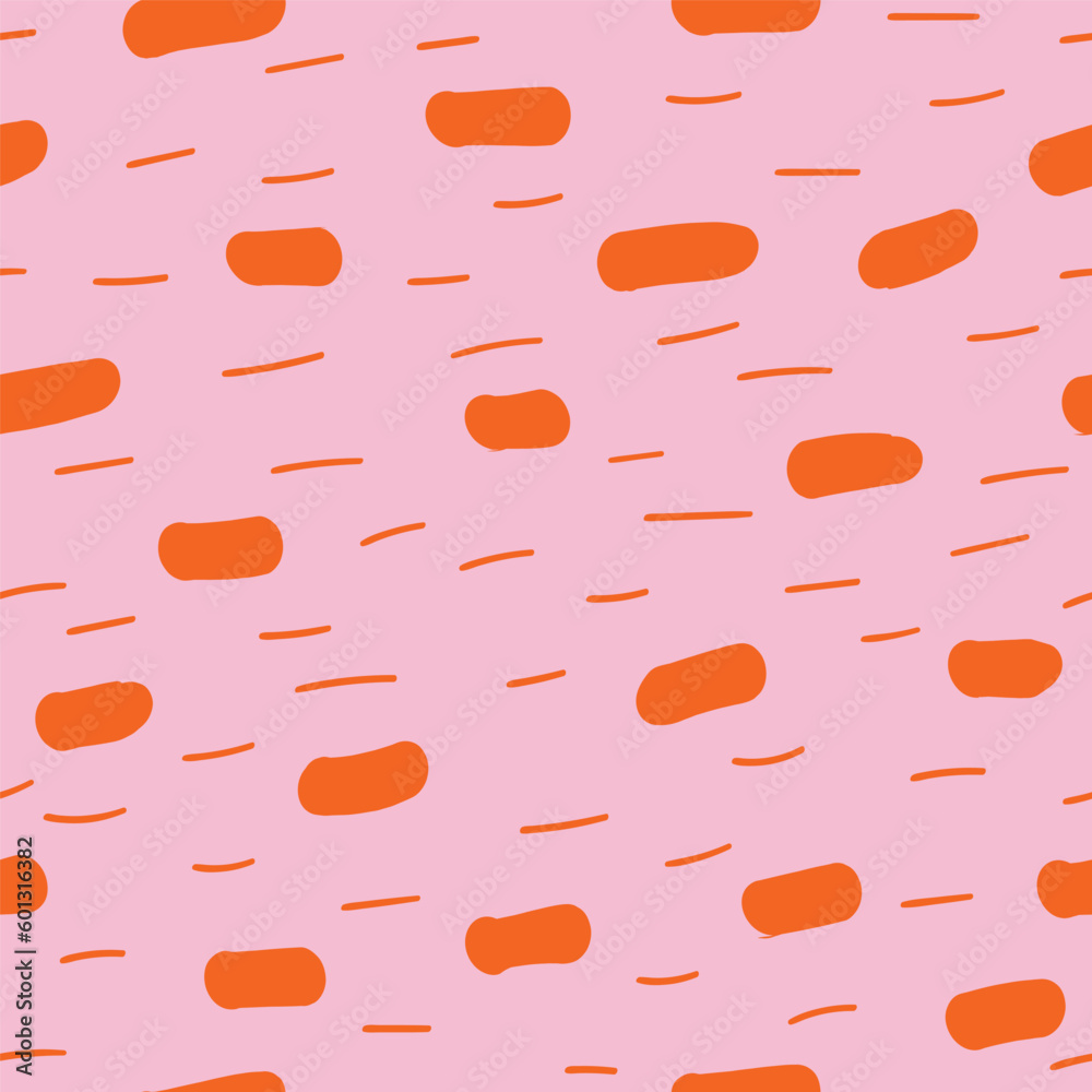 Abstract doodle shapes modern pattern design. Hand drawn vector illustration. Trendy organic seamless pattern wallpaper background Abstract doodle shapes modern pattern design. Hand drawn vector illustration. Trendy organic seamless pattern wallpaper background