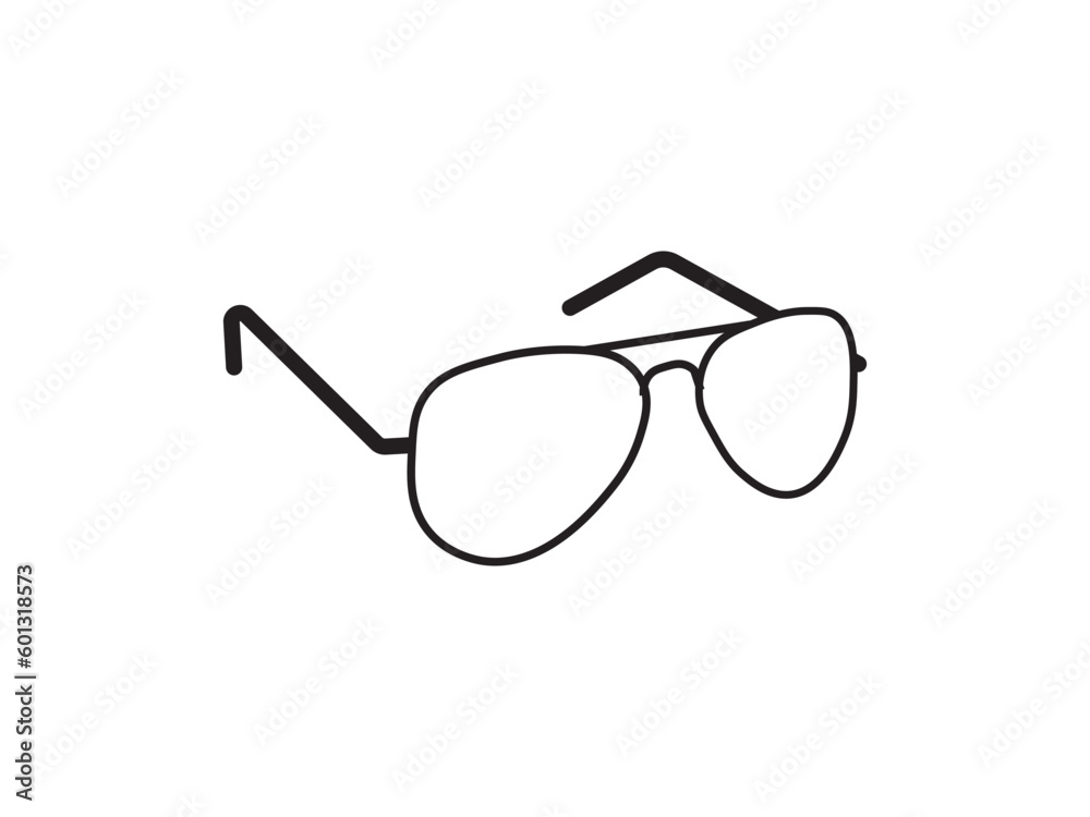 Sunglasses icon vector illustration design Sunglasses icon vector illustration design