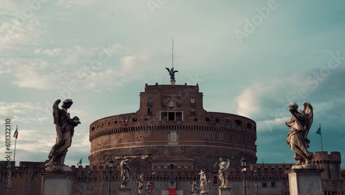 Rome Italy Castel Sant'Angelo on dayligh
