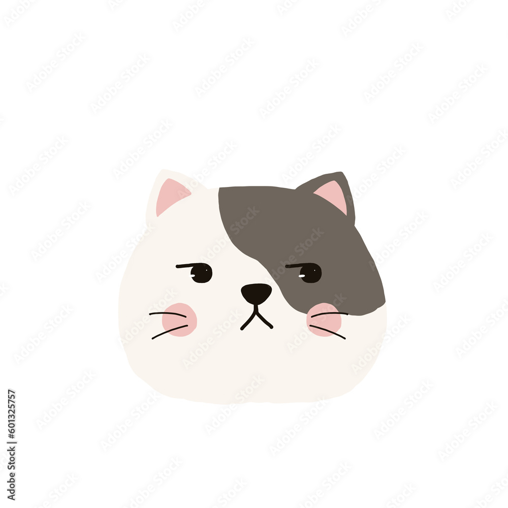 Cat face Cat face