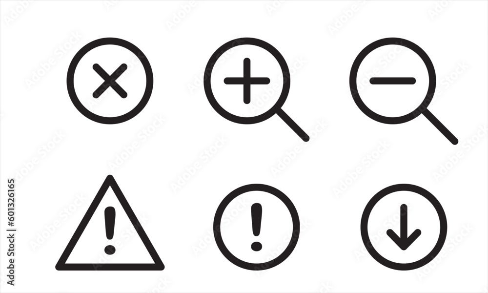 set of icons for web set of icons for web