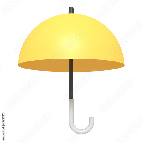 3d icon of umbrella