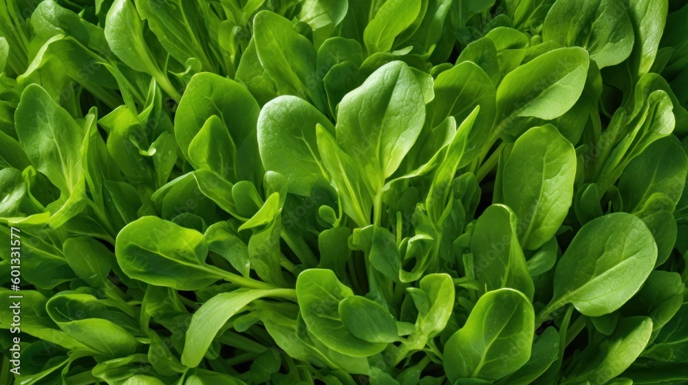 Young arugula or ruccola fullframe as texture Young arugula or ruccola fullframe as texture