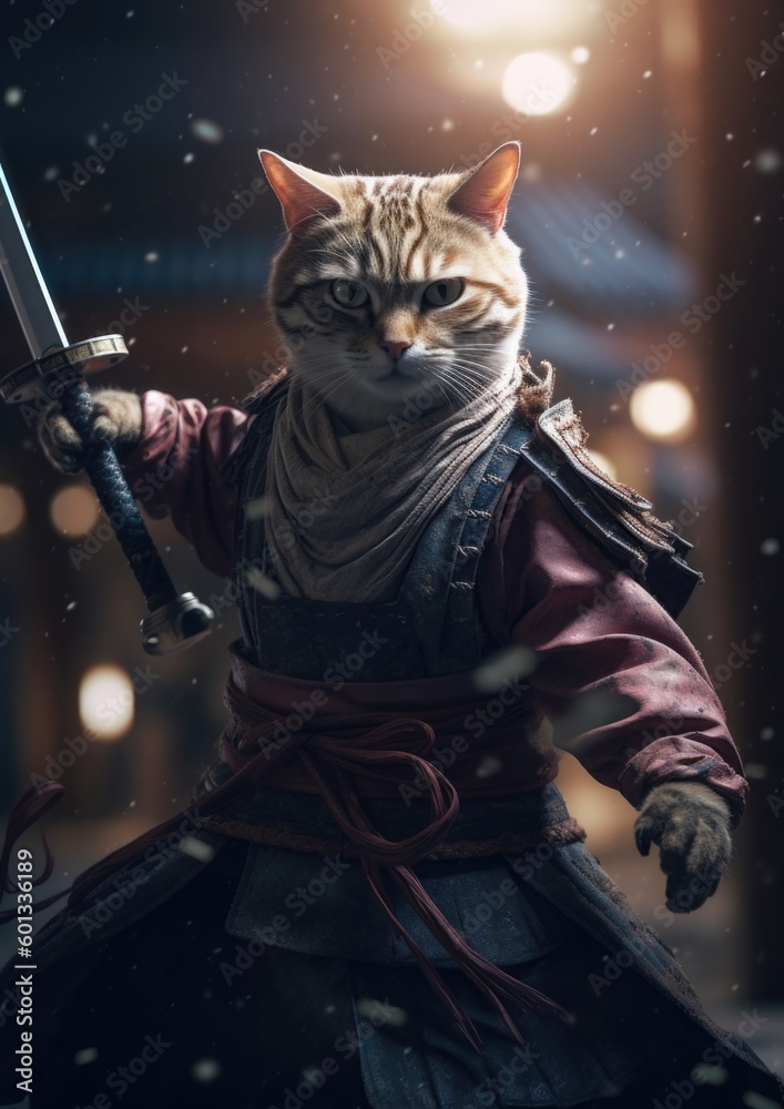 Samurai Katze